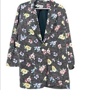 Vintage Floral cardigan 3/4 sleeves 12